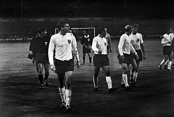 1966 World Cup First Round Group A match at Wembley Stadium