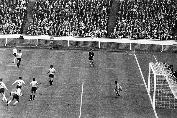 1966 World Cup Group 1 match at Wembley Stadium. England 0 v Uruguay 0