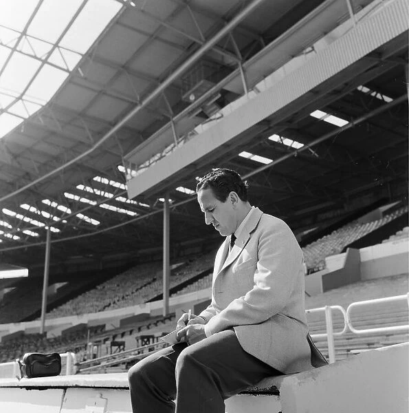 1966 World Cup Tournament in England. Team manager of Argentina Juan Carlos Lorenzo