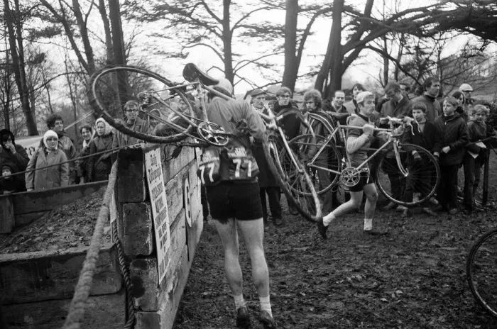 Framed Print : 1968 British National Amateur Cyclo-Cross Championships at Crystal Palace