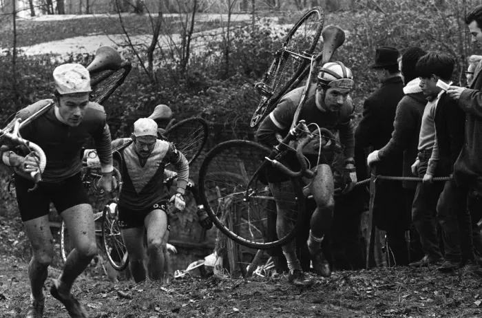 Framed Print : 1968 British National Amateur Cyclo-Cross Championships at Crystal Palace