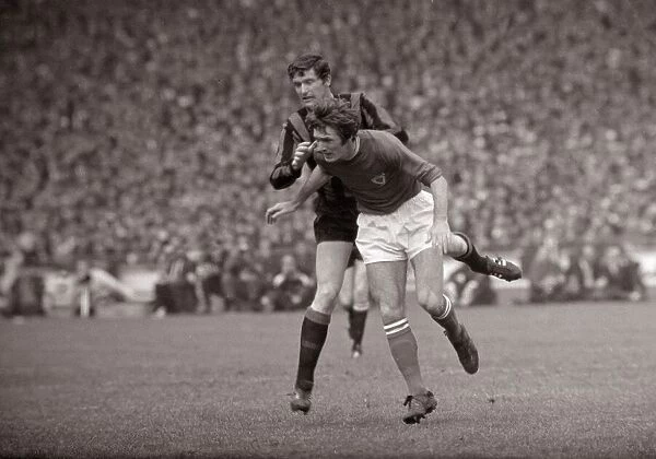 1969 FA Cup Final at Wembley Stadium Leicester City 0 v Manchester City 1