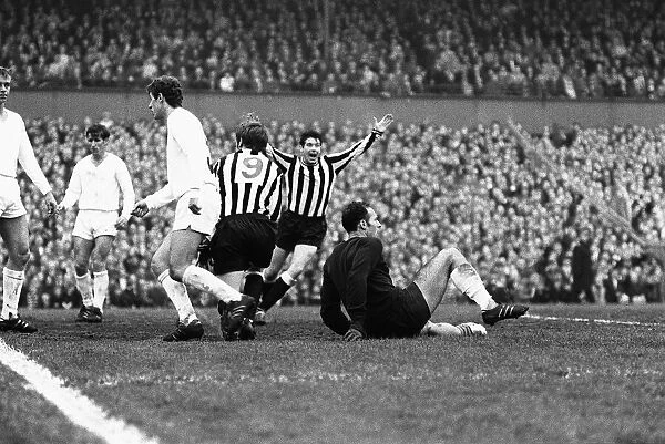 1969 Inter-Cities Fairs Cup Final First Leg match at St James Park