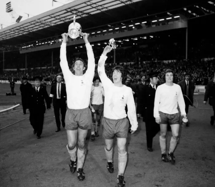 Framed Print : 1971 League Cup Final at Wembley Stadium. Tottenham Hotspur 2 v Aston Villa 0 Framed Print : 1971 League Cup Final at Wembley Stadium. Tottenham Hotspur 2 v Aston Villa 0