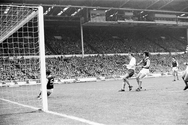 1971 League Cup Final at Wembley Stadium. Tottenham Hotspur 2 v Aston Villa 0