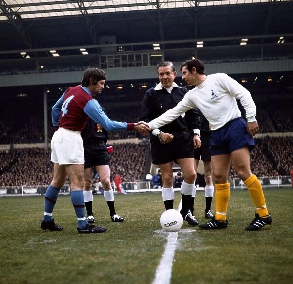 1971 League Cup Final at Wembley Stadium Tottenham Hotspur 2 v Aston Villa 0