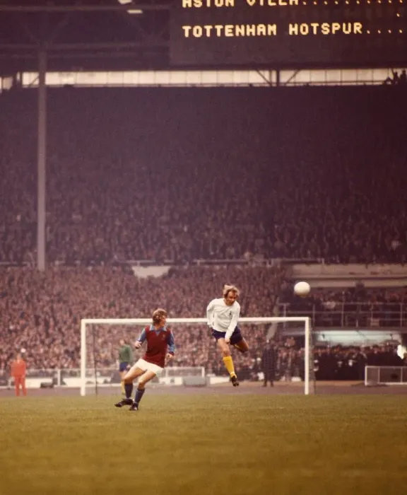 Framed Print : 1971 League Cup Final at Wembley Stadium Tottenham Hotspur 2 v Aston Villa 0 Framed Print : 1971 League Cup Final at Wembley Stadium Tottenham Hotspur 2 v Aston Villa 0