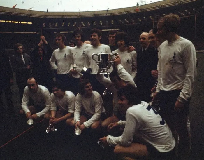 Framed Print : 1971 League Cup Final at Wembley Stadium Tottenham Hotspur 2 v Aston Villa 0 Framed Print : 1971 League Cup Final at Wembley Stadium Tottenham Hotspur 2 v Aston Villa 0