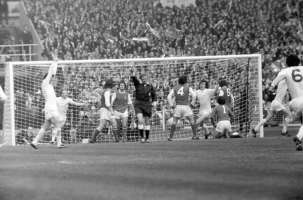 1972 FA Cup Final at Wembley Stadium Arsenal 0 v Leeds United 1 Leeds