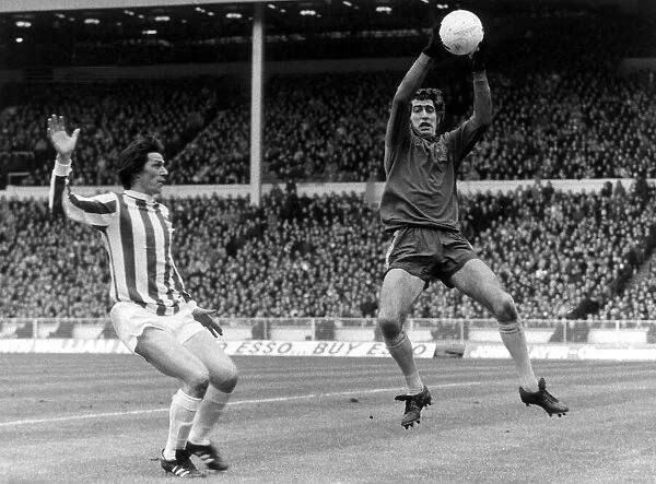 1972 League Cup Final at Wembley Stadium. Stoke City 2 v Chelsea 1