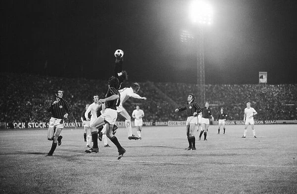 1973 European Cup Winners Cup Final at the Kaftanzoglio Stadium in Thessaloniki, Greece