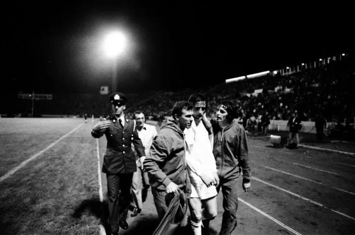 Framed Print : 1973 European Cup Winners Cup Final at the Kaftanzoglio Stadium in Thessaloniki, Greece Framed Print : 1973 European Cup Winners Cup Final at the Kaftanzoglio Stadium in Thessaloniki, Greece