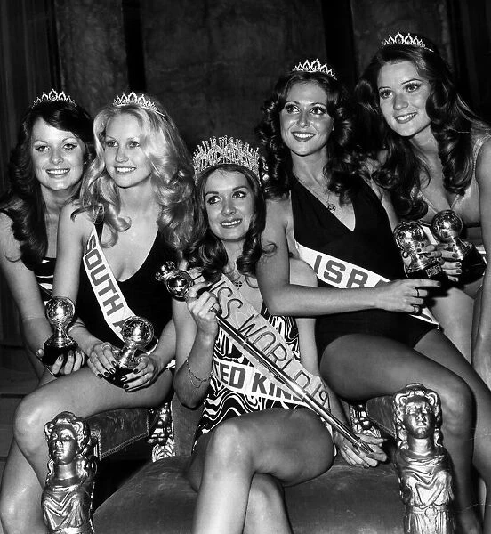 1974 Miss World beauty competition winner Miss United Kingdom Helen Morgan who is