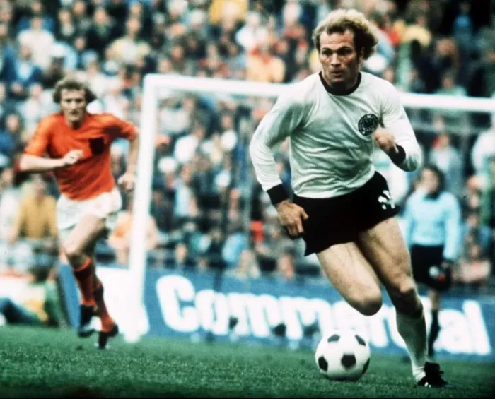 Framed Print : 1974 World Cup Final at the Oympic Stadium, Munich. West Germany 2 v Holland 1