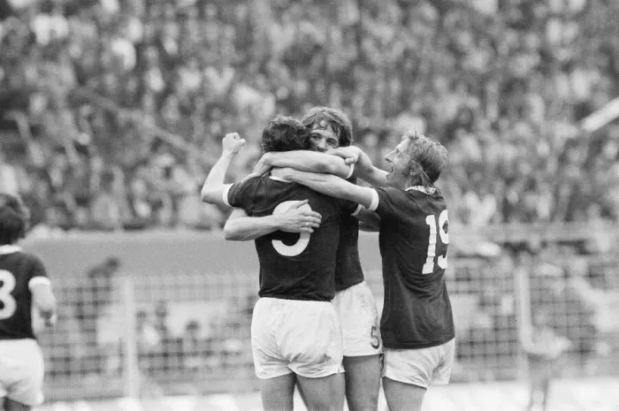 Framed Print : 1974 World Cup First Round Group Two match at the Westfalenstadion, Dortmund Framed Print : 1974 World Cup First Round Group Two match at the Westfalenstadion, Dortmund