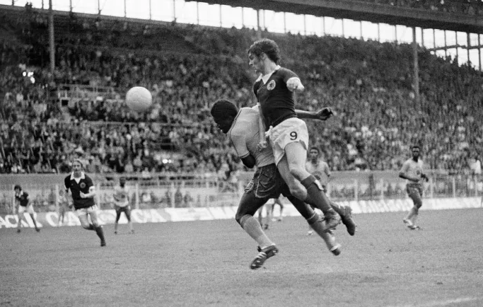Framed Print : 1974 World Cup First Round Group Two match at the Westfalenstadion, Dortmund Framed Print : 1974 World Cup First Round Group Two match at the Westfalenstadion, Dortmund