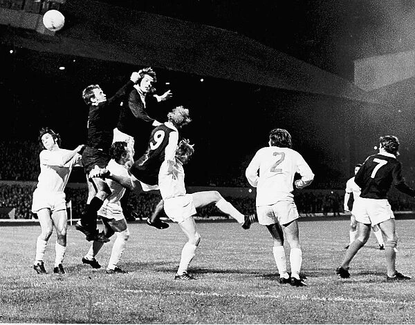 1974 World Cup Qualifying match at Hampden Park, Glasgow