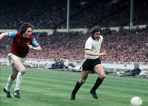 1975 FA Cup Final at Wembley May 1975 West Ham United 2 v Fulham 0 McDowell