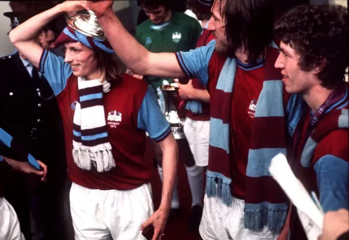 Framed Print : 1975 FA Cup Final at Wembley May 1975 West Ham United 2 v Fulham 0 West Ham Framed Print : 1975 FA Cup Final at Wembley May 1975 West Ham United 2 v Fulham 0 West Ham