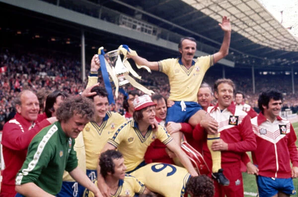 1976 FA Cup Final at Wembley. Manchester United 0 v Southampton 1
