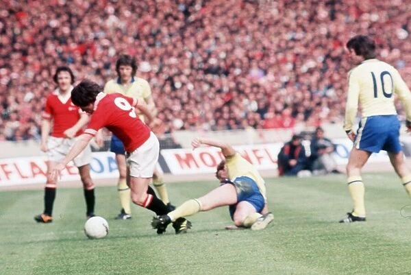 1976 FA Cup Final at Wembley May 1976 Southampton 1 v Manchester United 0