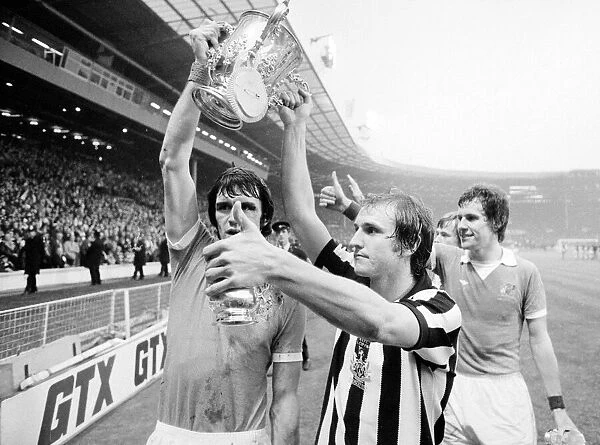 1976 League Cup Final at Wembley Stadium. Manchester city 2 v Newcastle United 1