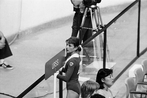 The 1976 Summer Olympics in Montreal, Canada. Pictured, Russian gymnast Olga Korbut