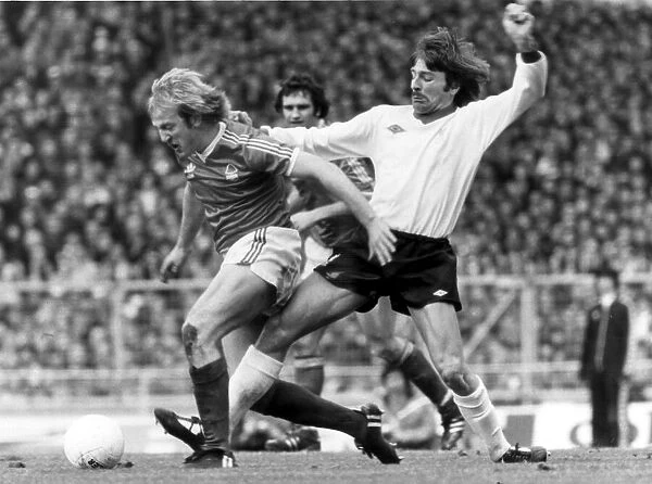 1978 League Cup Final at Wembley Stadium. Nottingham Forest 0 v Liverpool 0