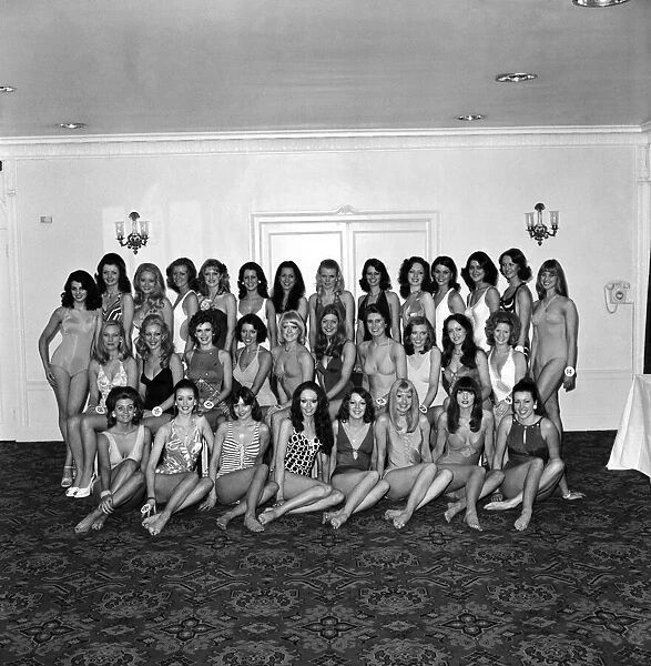 1978 Miss England Contest: The contestants who will take part in the '