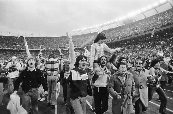 1978 World Cup Final in Buenos Aires, Argentina. Argentina 3 v Holland 1 after