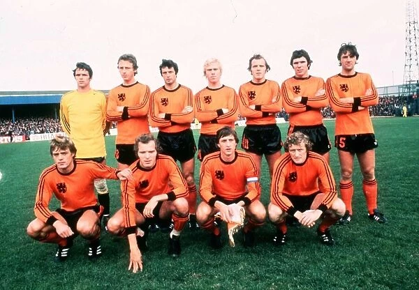 1978 World Cup football team Holland Team line up