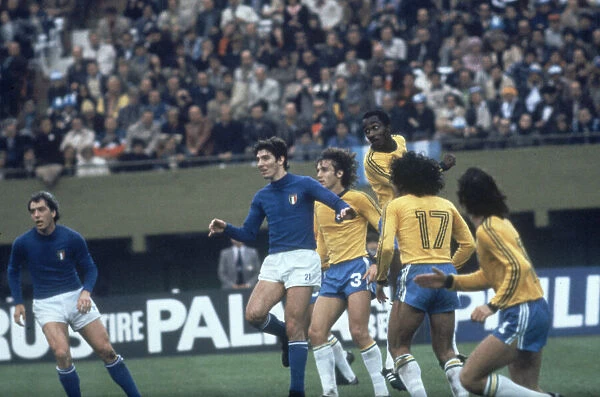 1978 World Cup Third Place Match in Buenos Aires, Argentina. Brazil 2 v Italy 1
