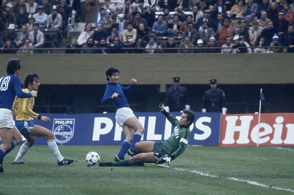 1978 World Cup Third Place Match in Buenos Aires, Argentina. Brazil 2 v Italy 1