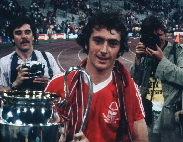 Framed Print : 1979 European Cup Final at the Olympic Stadium, Munich. Nottingham Forest 1 v Malmo 0