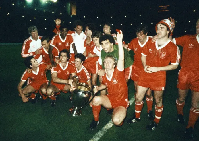 Framed Print : 1980 European Cup Final at the Santiagio Bernabeu Stadium in Madrid