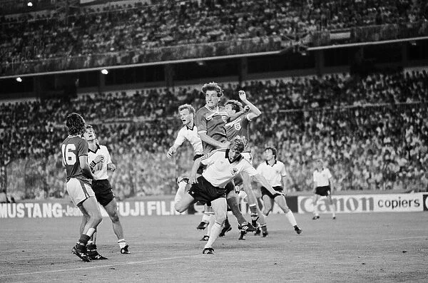 1982 World Cup Finals Second Round Group B match in Madrid, Spain