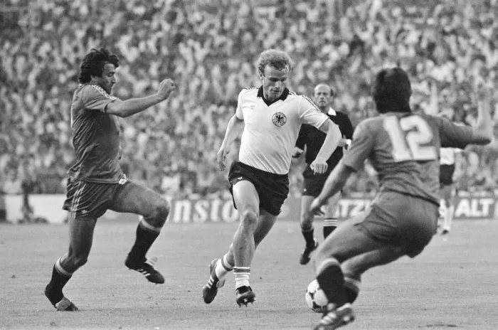 Framed Print : 1982 World Cup Finals Second Round Group B match in Madrid, Spain