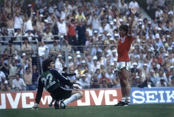1982 World Cup First Round Group 4 match in Bilbao, Spain