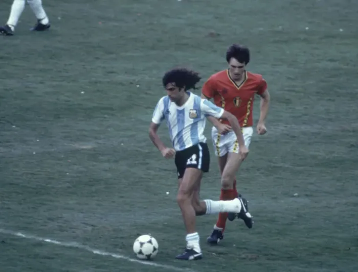 Framed Print : 1982 World Cup Group Three match in Barcelona, Spain. Argentina 0 v Belgium 1 Framed Print : 1982 World Cup Group Three match in Barcelona, Spain. Argentina 0 v Belgium 1