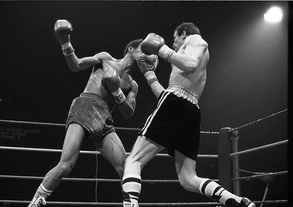 1983 Boxing at Wembley. Charlie Magri vs. Eleoncio Mercedes. 15  /  03  /  1983