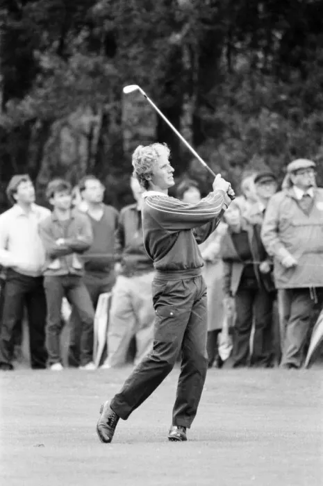 Framed Print : 1983 Suntory World Match Play Championship at Wentworth, Friday 7th October 1983