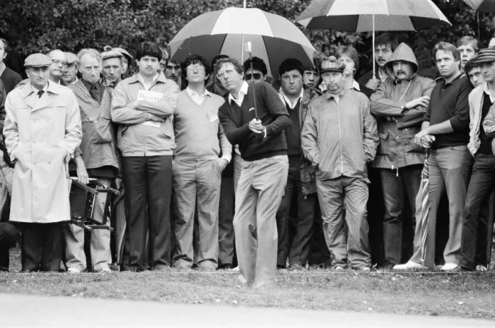 Framed Print : 1983 Suntory World Match Play Championship at Wentworth, Friday 7th October 1983