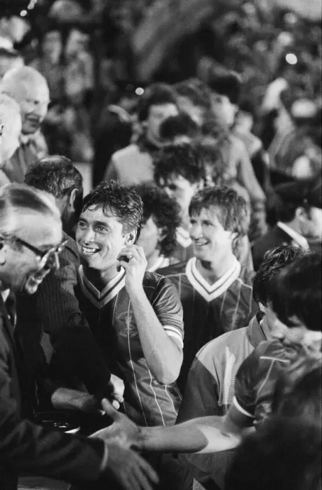 Framed Print : 1984 European Cup Final at Stadio Olimpico, Rome. Liverpool 1-1 As Roma