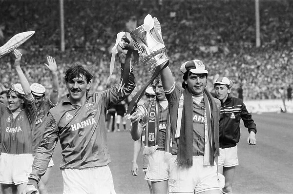 1984 FA Cup Final at Wembley Stadium. Watford 0 v Everton 2