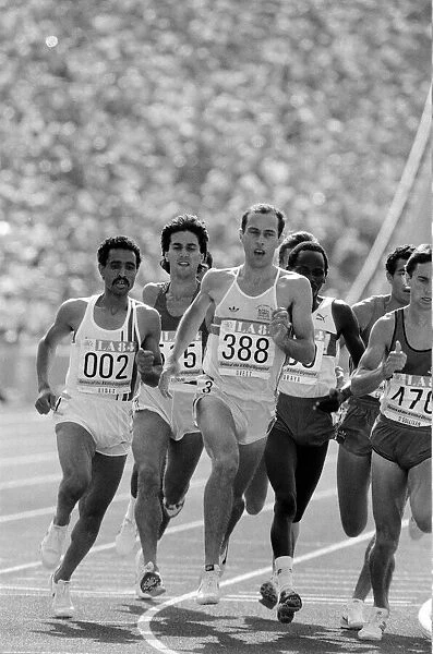 1984 Olympic Games in Los Angeles, USA. Mens 1500 Metres Heat