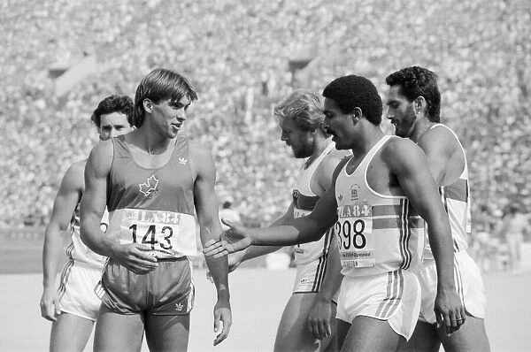 1984 Olympic Games in Los Angeles, USA. Great Britain