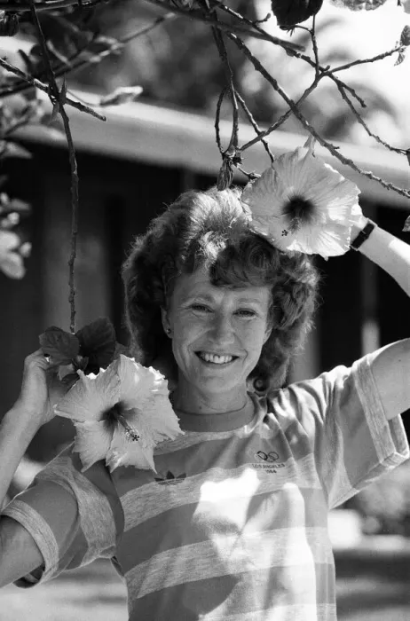 Framed Print : The 1984 Summer Olympics in Los Angeles, California. Runner Joyce Smith. 4th August 1984 Framed Print : The 1984 Summer Olympics in Los Angeles, California. Runner Joyce Smith. 4th August 1984