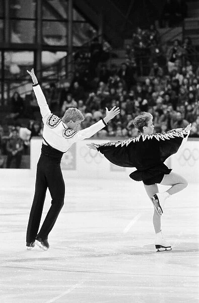 1984 Winter Olympics, 12th February 1984. Figure skating, Fourth Round, Zetra Stadium