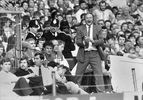 1985 Football FA Cup Final at Wembley. Manchester United 1 v Everton 0 Ron
