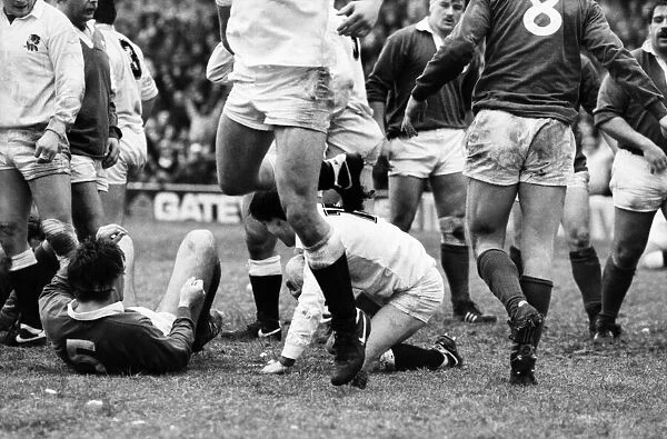 1986 Five Nations Rugby Union Championship. England v Ireland